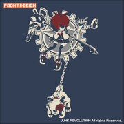 「蓮ドクロちゃん」Tシャツのデザイン