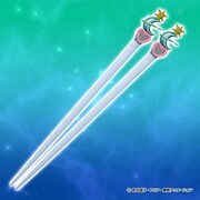 「美少女戦士セーラームーン DXマイ箸コレクション セーラーウラヌス変身リップロッド/セーラーネプチューン変身リップロッド」(c)武内直子・PNP・東映アニメーション (c)Naoko Takeuchi