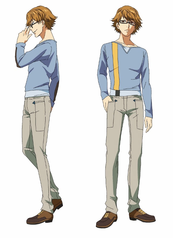 ⻄尾錦の設定画。(c)石田スイ／集英社・東京喰種製作委員会