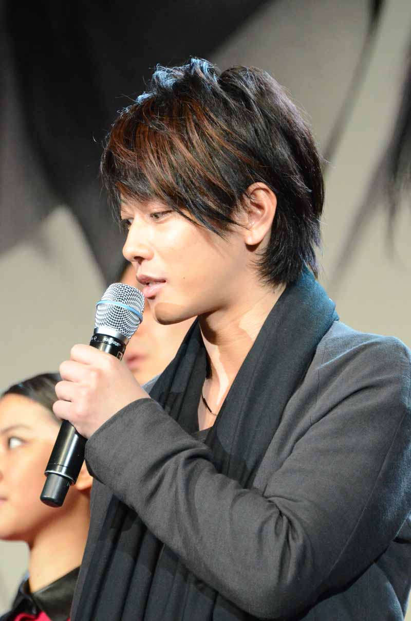 緋村剣心役の佐藤健。