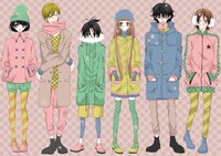 販売台のイラスト。