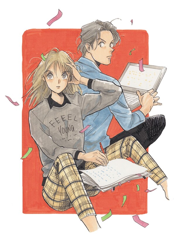 売野機子「ドラマ売ります」予告カット