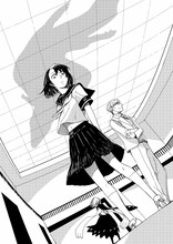 ヤマザキコレ「透明博物館」扉イラスト。