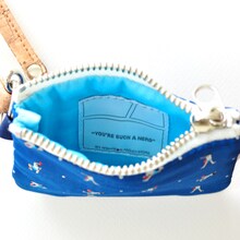 「ピンポン ジャカードパスポーチ」 （c）松本大洋・小学館／アニメ 「ピンポン」製作委員会