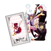 「兎」チャームに付く特典イラストカード。 (c)御巫桃也/一迅社・カーニヴァル製作委員会