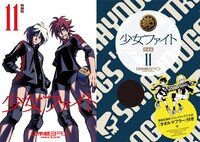日本橋ヨヲコ「少女ファイト」11巻特装版の表紙（左）とパッケージデザイン（右）。