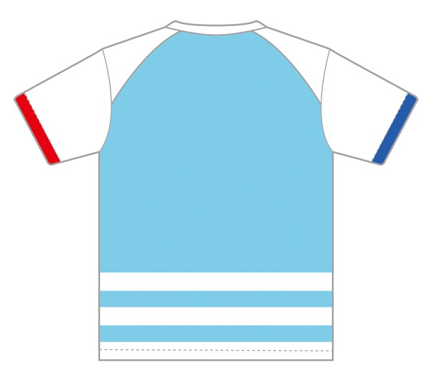 「『弱虫ペダル』巻島“YAGI“Tシャツ完全版」のバック。