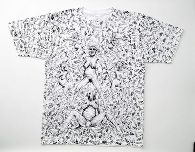 まん○画太郎「描き下ろし」ババア Tシャツ