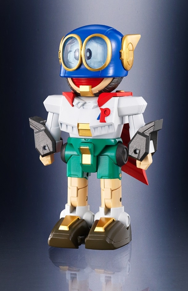 「パーマン」より、パーマン1号ロボット。合体時にはSFロボットの左腕に変形。 (c)Fujiko Pro
