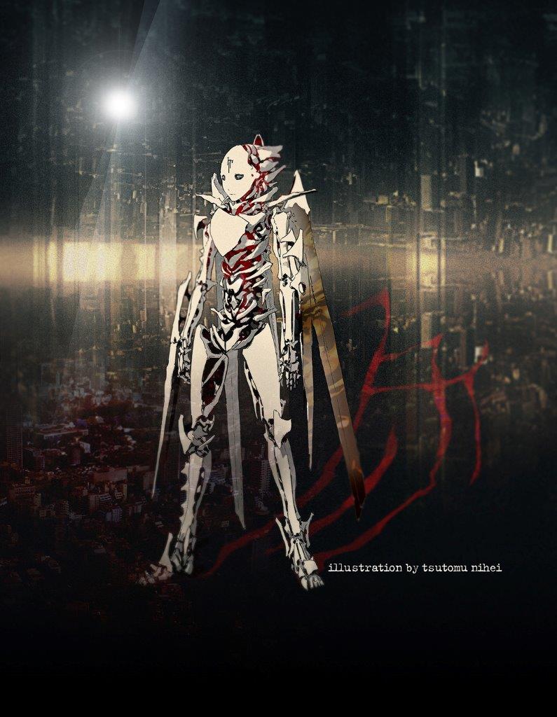 弐瓶勉が描き下ろしたacid androidのキャラクター。