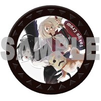 「東京カラス」のコースター。