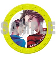 「王様達のヴァイキング」のコースター。