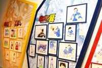 「ボールはともだち。キャプテン翼展」に展示される原画。