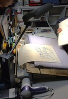 番組スタッフが取材した和月伸宏のアトリエ。(c)2014 雨宮慶太/東北新社