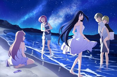 デジパックに使用される描き下ろしイラスト。(c)岡本倫／集英社・「極黒のブリュンヒルデ」製作委員会