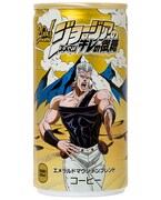 「ジョージア エメラルドマウンテンブレンド キレの微糖」ポルナレフ缶 (c)荒木飛呂彦＆LUCKY　LAND　COMMUNICATIONS／集英社・ジョジョの奇妙な冒険SC製作委員会