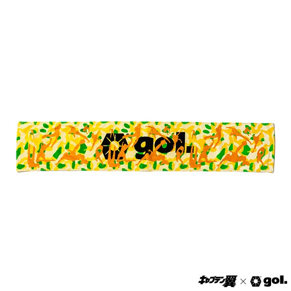 キャプテン翼×gol. タオルマフラー［迷彩］(c)Yoichi Takahashi/SHUEISHA