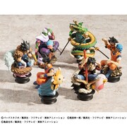 「チェスピースコレクションR『ストロング9』スペシャルコラボセット」(c)尾田栄一郎／集英社・フジテレビ・東映アニメーション (c)バードスタジオ／集英社・フジテレビ・東映アニメーション (c)島袋光年／集英社・フジテレビ・東映アニメーション