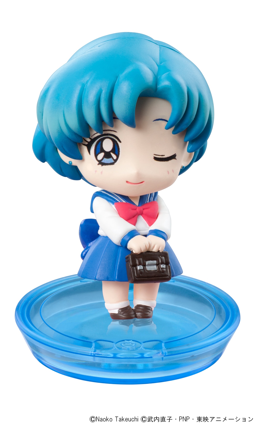 「ぷちきゃら！美少女戦士セーラームーン ぷちっと学園生活よ！編」限定版セットの水野亜美。