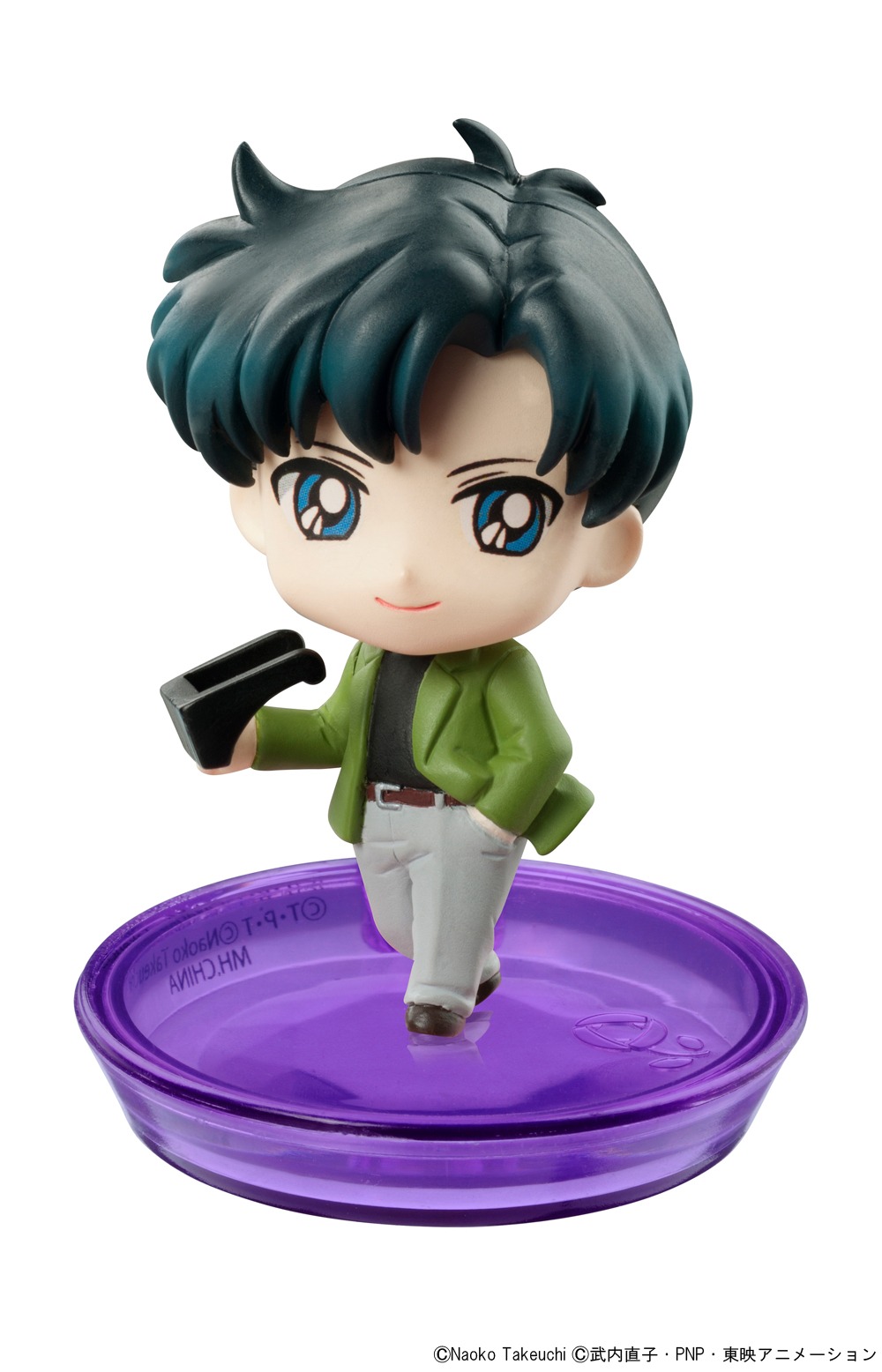 「ぷちきゃら！美少女戦士セーラームーン ぷちっと学園生活よ！編」限定版セットの地場衛。