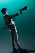 「mensHdge technical statue No.1 PSYCHO-PASS サイコパス 狡噛慎也」 (c)サイコパス製作委員会