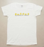 「おもちねずみ」があしらわれた、AZUMA HITOMIのTシャツ。