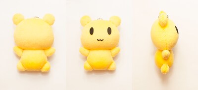 ぬいぐるみ「3次元おもちねずみ」