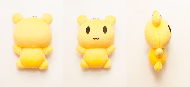 ぬいぐるみ「3次元おもちねずみ」