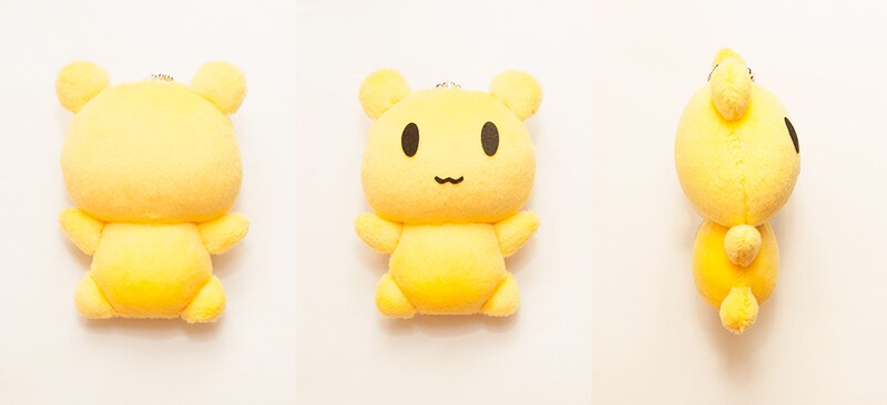 ぬいぐるみ「3次元おもちねずみ」