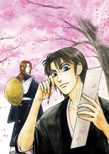 吉川うたた「鳥啼き魚の目は泪～おくのほそみち秘録～」のカット。