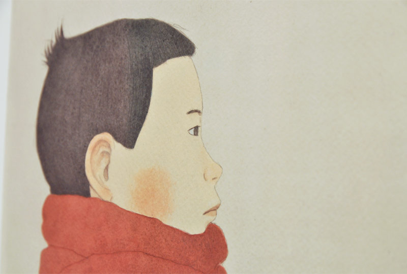 「かないくん」複製原画のアップ。