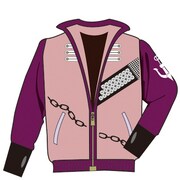 「『戦国BASARA』オリジナルスカジャージ 長曾我部元親Ver.」のフロント。