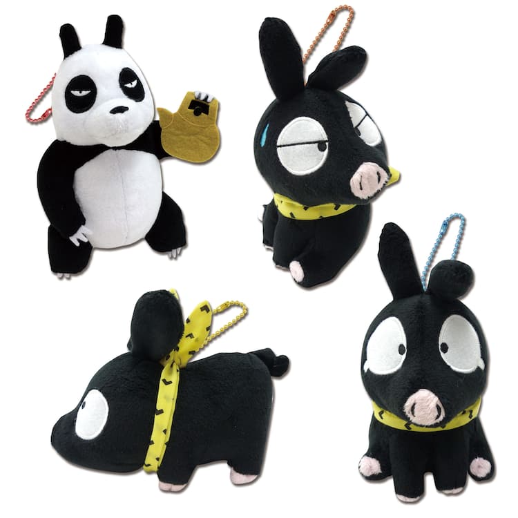 らんま1/2」玄馬パンダ、Pちゃんぬいぐるみがプライズに - コミック 