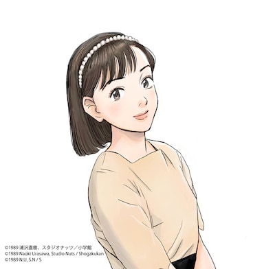 浦沢直樹描き下ろしによるジャケットイラスト。 (c)1989 浦沢直樹, スタジオナッツ／小学館 (c)1989 Naoki Urasawa, Studio Nuts / Shogakukan (c)1989 N.U, S.N / S