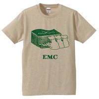 西村ツチカによるEnjoy Music ClubのTシャツ。