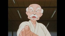 アニメ「YAWARA！」の場面写真。 (c)1989 浦沢直樹, スタジオナッツ／小学館 (c)1989 Naoki Urasawa, Studio Nuts / Shogakukan (c)1989 N.U, S.N / S