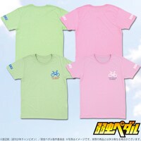 自転車マークTシャツ（S、M、L）、3024円。