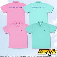 カンザキサイクルポロシャツ（S、M、L）、3888円。