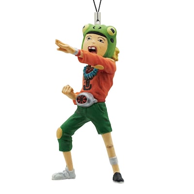 「松本大洋コレクション フィギュアストラップ」より「鉄コン筋クリート」のシロ。(c)松本大洋/小学館