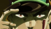 アニメ「ジョジョの奇妙な冒険 スターダストクルセイダース」第2話より。