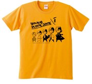 「ヤング ブラック・ジャック」〝夏ver.カラー〟Tシャツ（サンセットオレンジ）