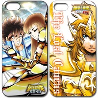 「聖闘士星矢 NEXT DIMENSION 冥王神話」と、「聖闘士星矢 THE LOST CANVAS 冥王神話外伝」のiPhone5/5Sケース。