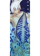 「ヤング ブラック・ジャック」スポーツタオル ブルーVer.