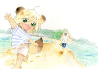 「うどんの国の金色毛鞠」のカット。