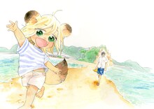 「うどんの国の金色毛鞠」のカット。