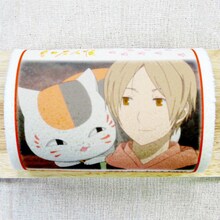 夏目友人帳プリントロールケーキ「夏目、ニャンコ先生（肩）」(c)緑川ゆき・白泉社/「夏目友人帳」製作委員会