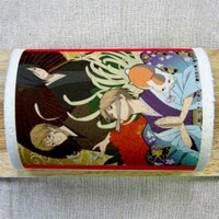 夏目友人帳プリントロールケーキ「夏目、ニャンコ先生、名取、的場」(c)緑川ゆき・白泉社/「夏目友人帳」製作委員会