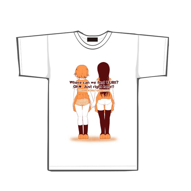 「ゆりめくるお仕事」スカートめくれTシャツ