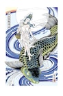 江口寿史が描く魚籃観音&真野恵里菜、高級版画に