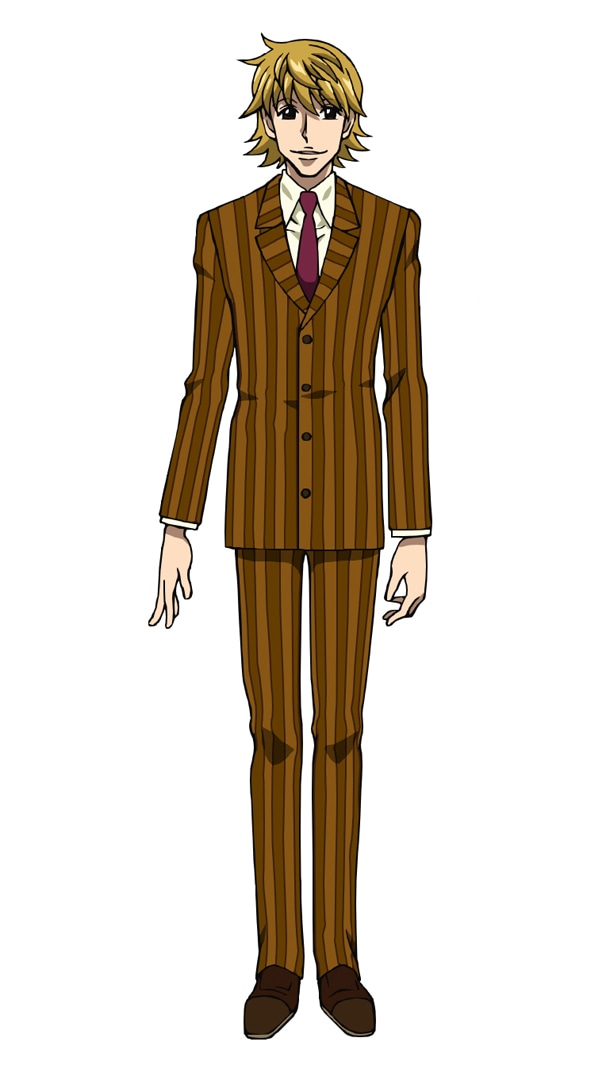 「HUNTER×HUNTER」選挙編より、パリストンの設定画。(c)POT(冨樫義博)1998年－2011年 (c)VAP・日本テレビ・マッドハウス